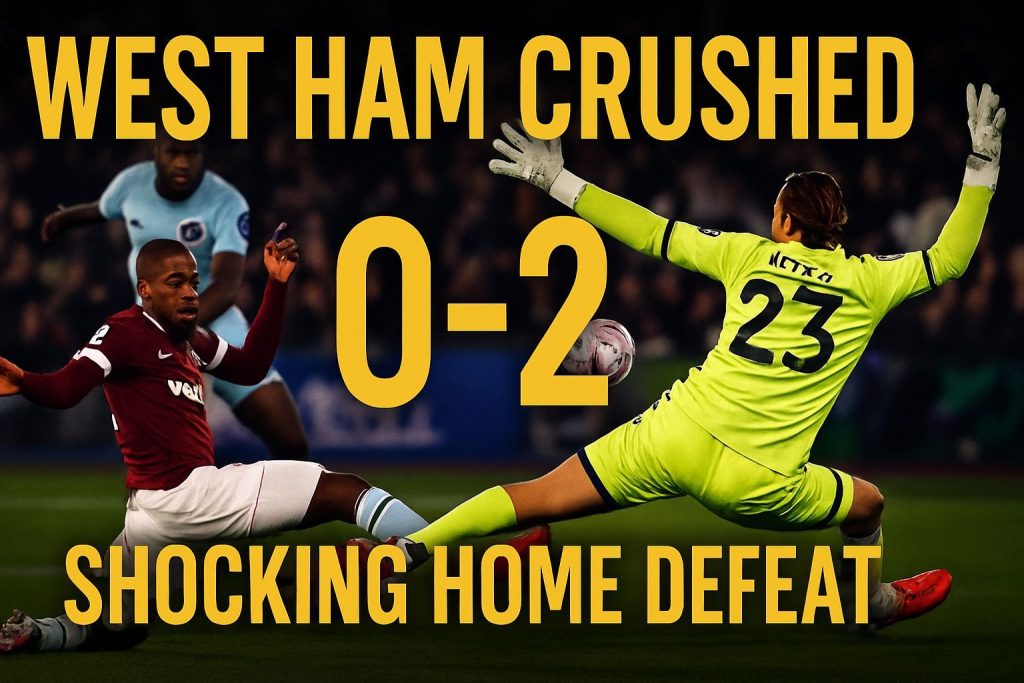 West Ham Crushed 0-2 by Brentford in Shocking Home Defeat