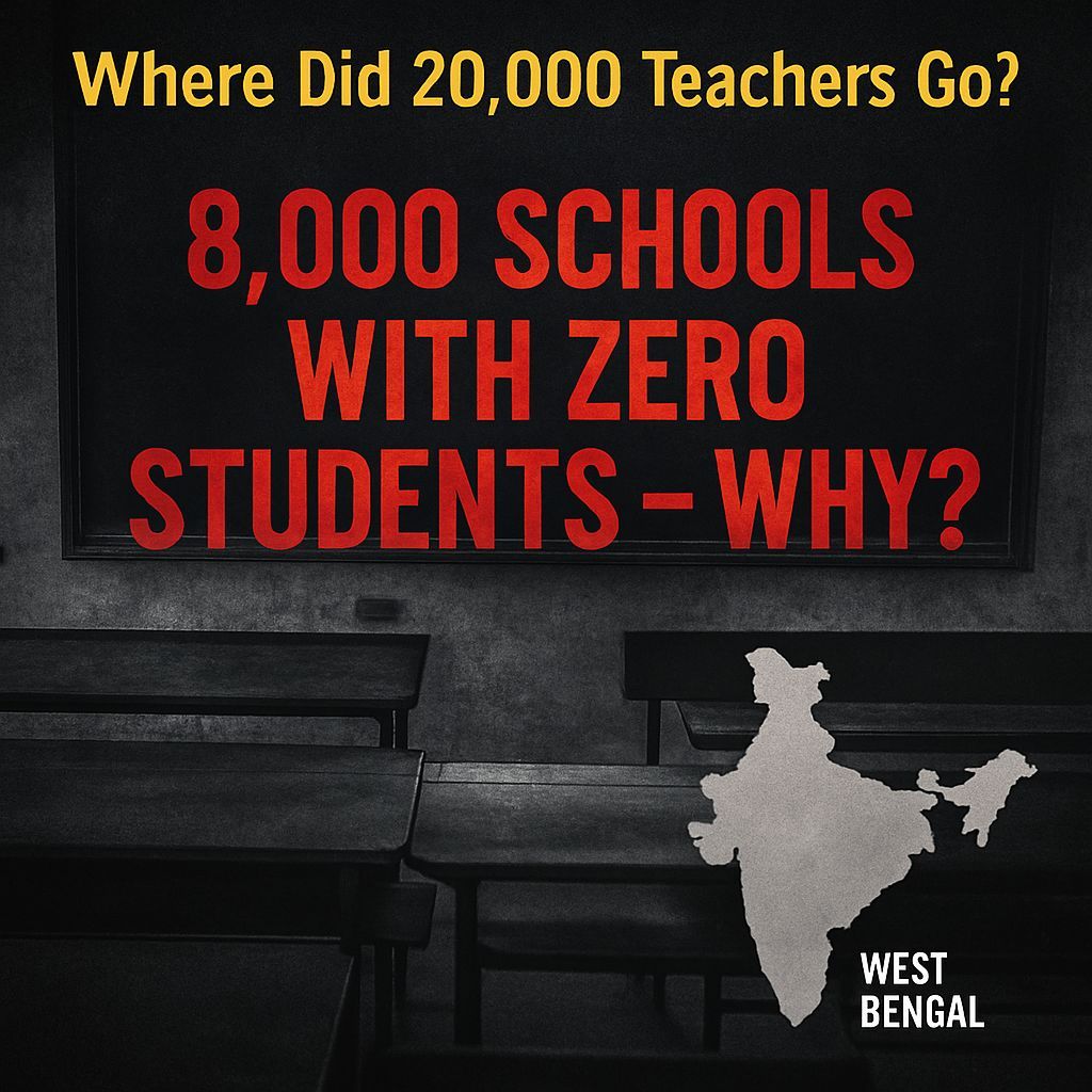 8,000 Ghost Schools in India Still Employ 20,000 Teachers Despite Zero Students