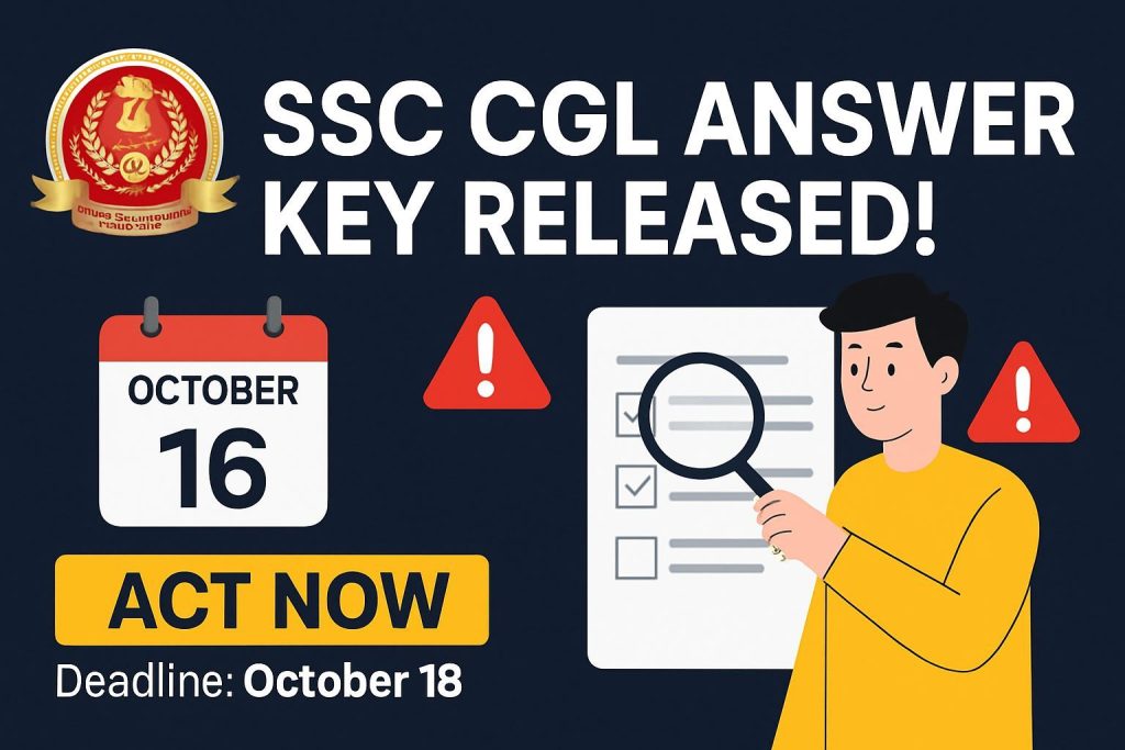 SSC CGL Answer Key Bombshell: 14,582 Jobs Hanging on Your Objections Now!