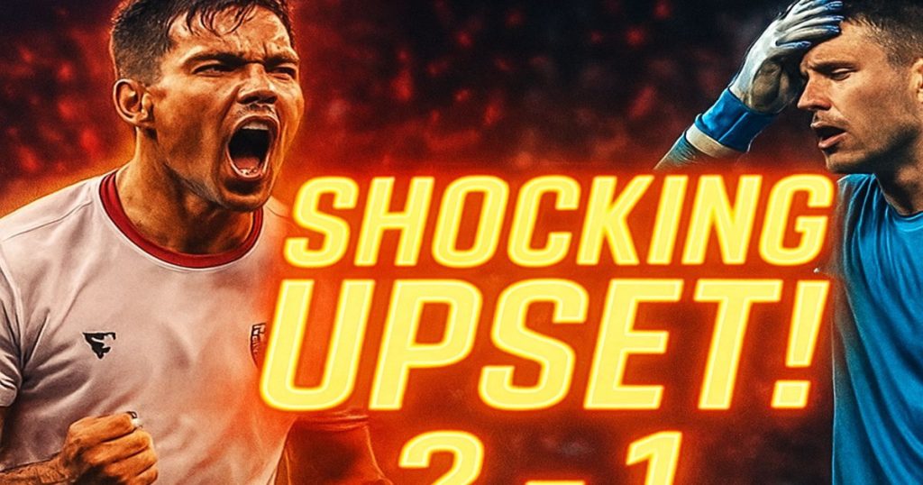Underdogs Stun Champions: NorthEast United's Shocking 2-1 Victory Over FC Goa!