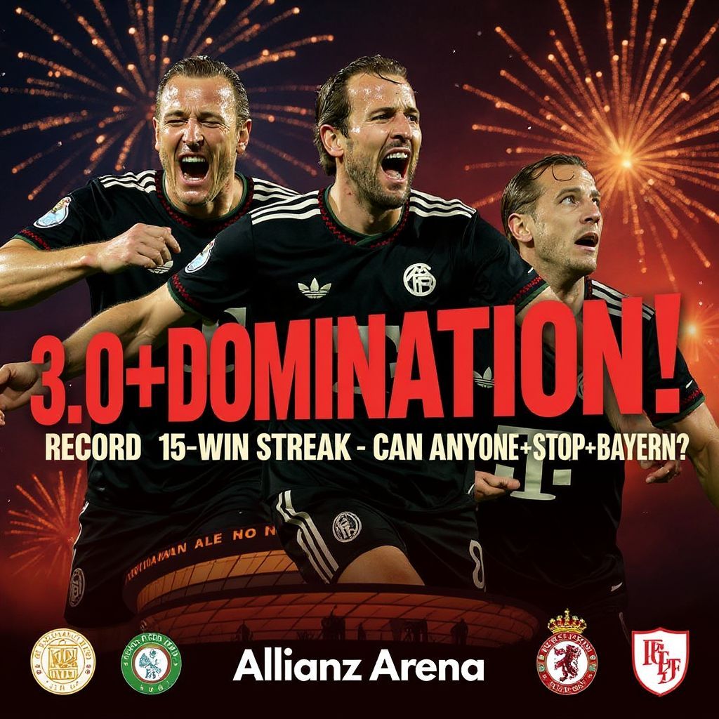 Bayern Demolish Leverkusen 3-0 in Stunning Showdown - Record Streak Continues!